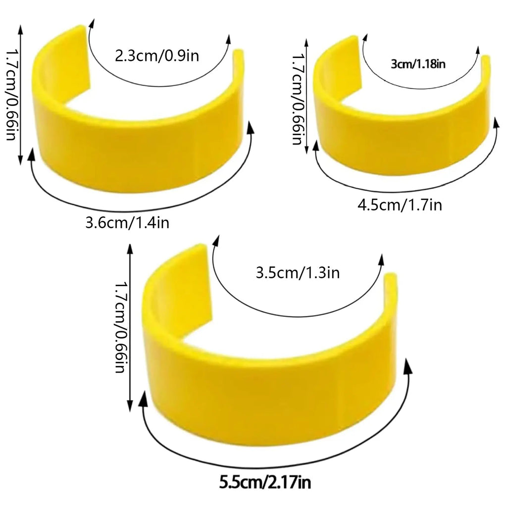 9 PCS Clips for Pill Bottles, Medicine Bottle Label Clips, Medicine Bottle Label Clips Zpaxo