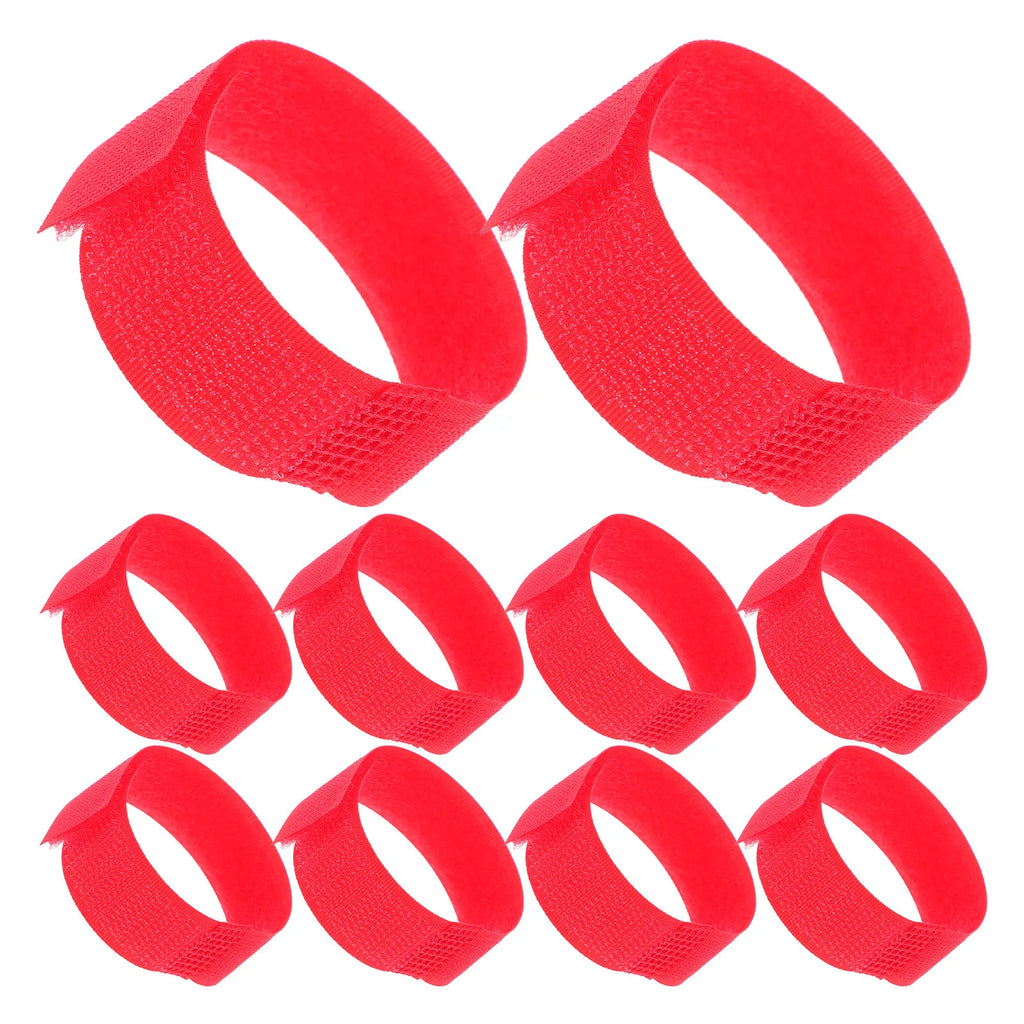 Paw Doggie Sock Holders Canine Bootie Footwear Fasteners Red Anti