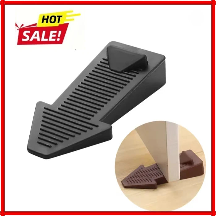 1Pcs Door Stopper Safety Silicone Anti-skid Windproof Door Stop Door Rear Retainer Anti-collision Stop Home Bedroom Zpaxo