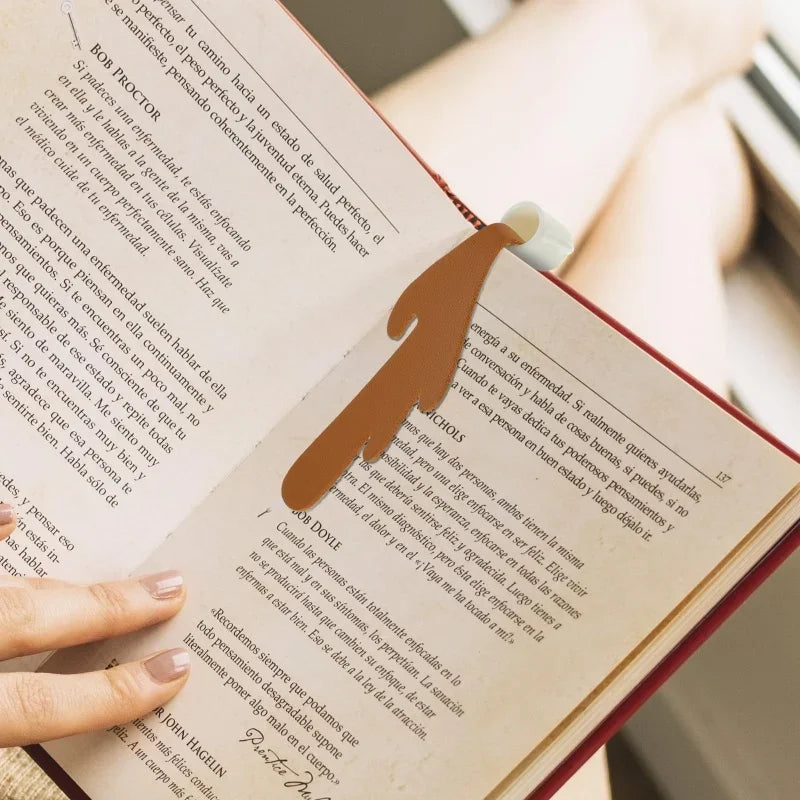 Coffee Cup PVC Bookmark – Gift for Book & Coffee Lovers Novelty Bookmark Zpaxo