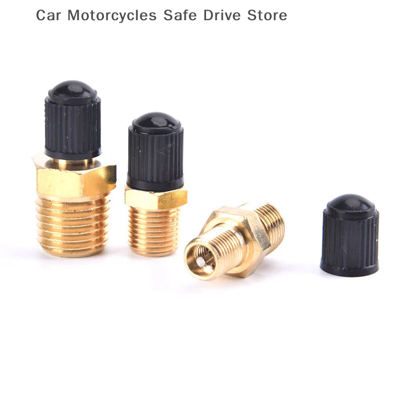 CM1 NPT Solid Nickel Plated Brass Air Compressor Tank Fill Valve Male