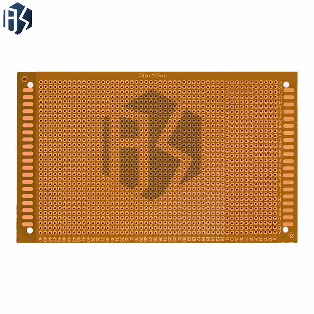 9 FR-1 Bakelite Single-sided Copper Clad PCB Yellow Prototype Board Zpaxo