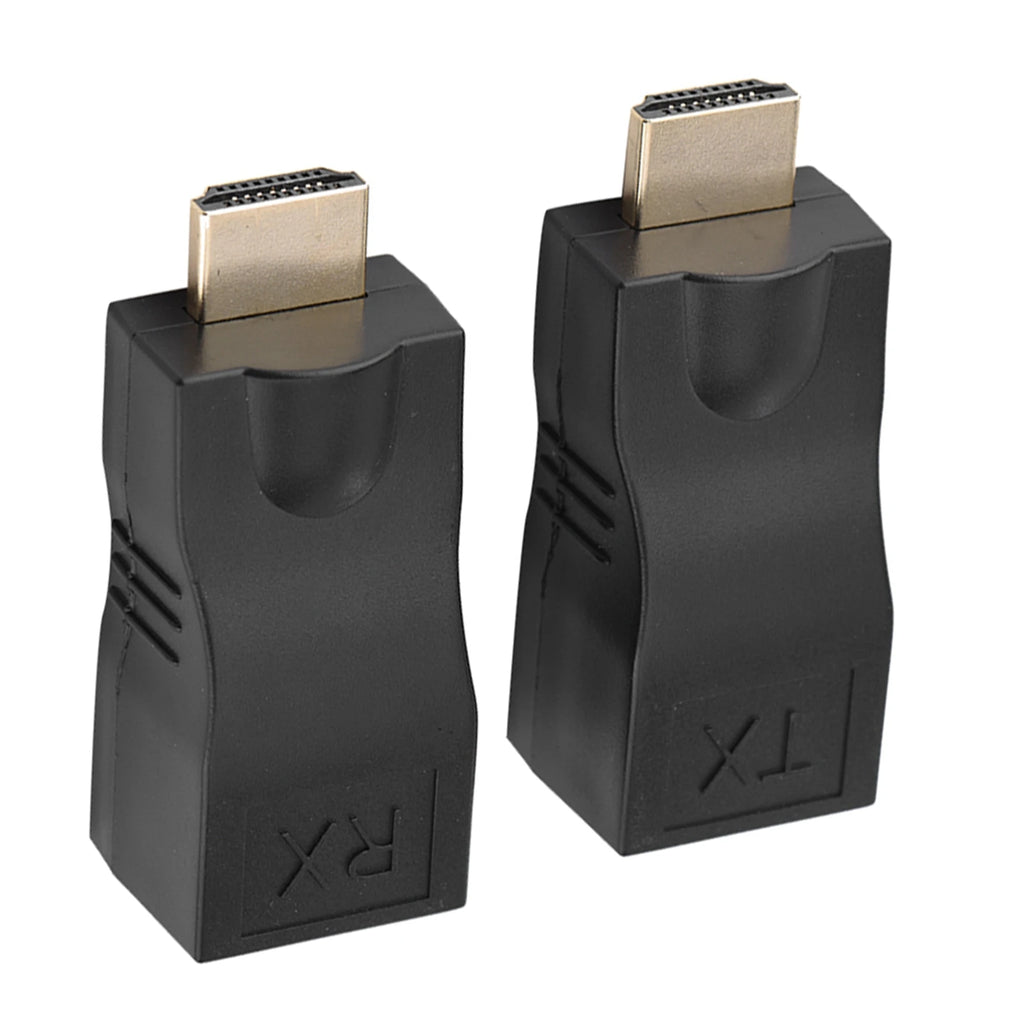 Single Cable Extender 2x HDMI 30m RJ45 Network Converter Repeater