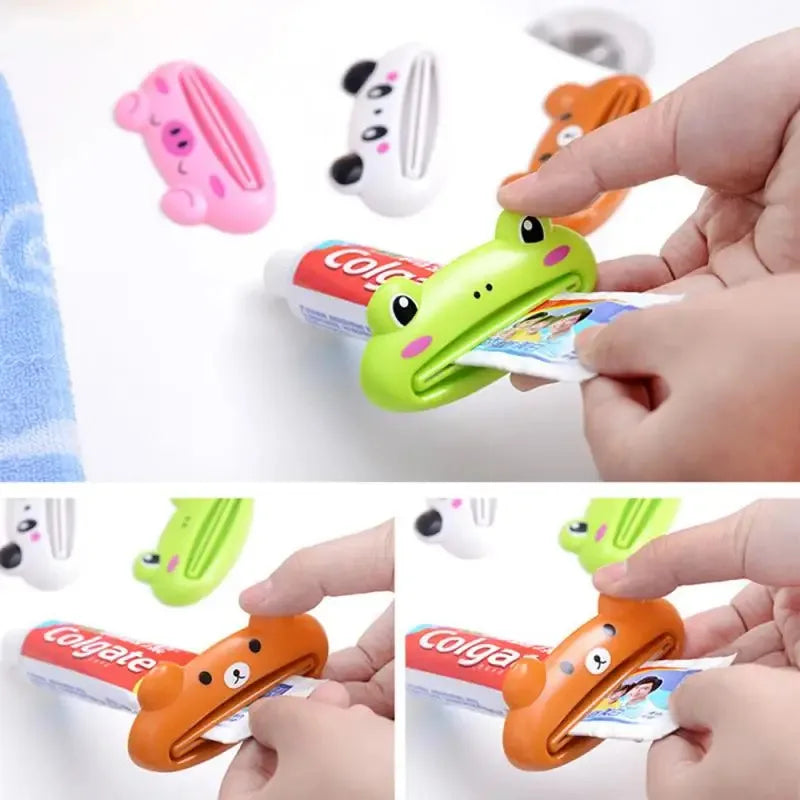 Animal Toothpaste Tube Squeezer & Roller Dispenser – 1/2/3 Pack