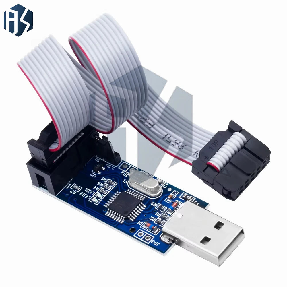 USBASP USBISP AVR Programmer USB ISP ASP ATMEGA8 ATMEGA128 Support Zpaxo