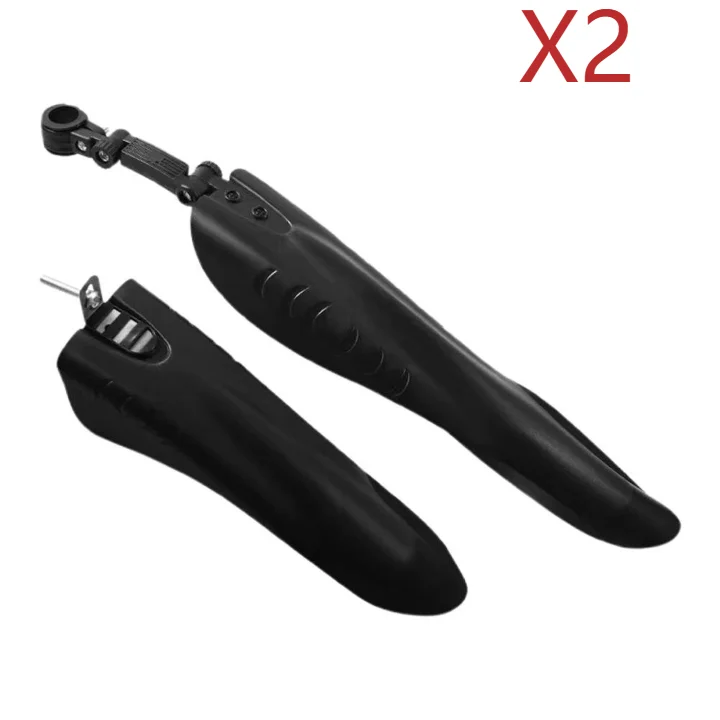 Mountain Bike Mudguard Set – Front & Rear Fenders for MTB Bike Mudguard Set Zpaxo 2sets
