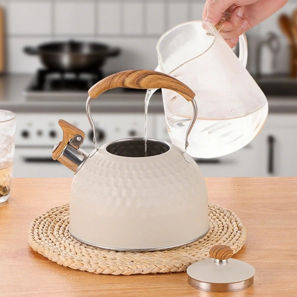 Tea Kettles Whistling Induction Kettle Stove Stainless Steel Pot