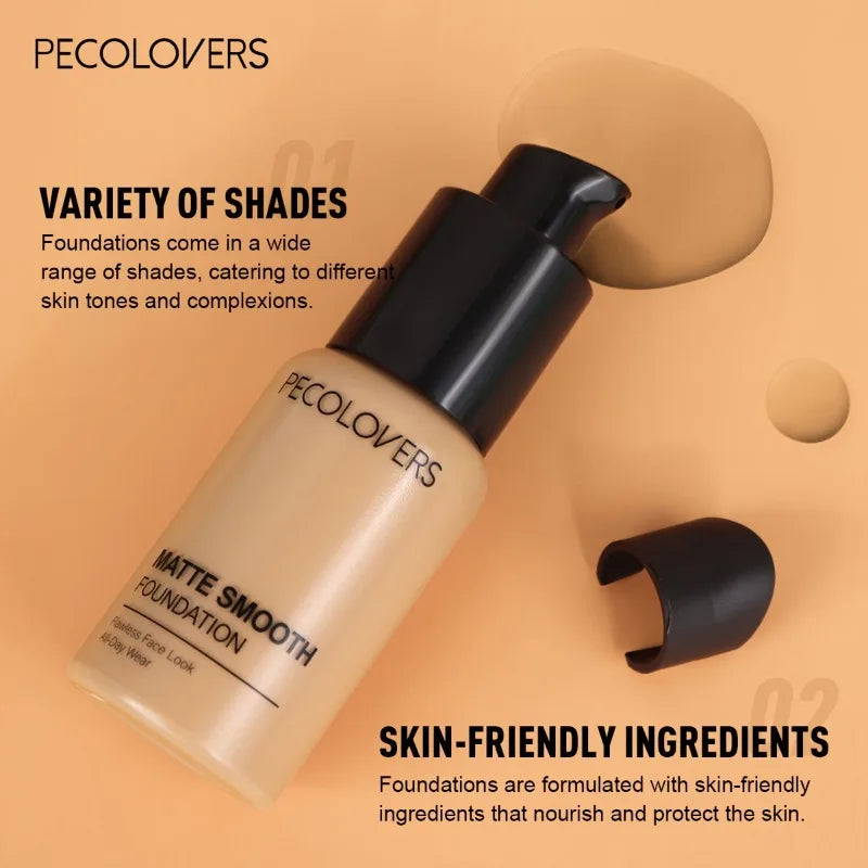 1PC Full Coverage, Covering Dark Circles, Natural,Concealer, Matte, Non-sticky, Liquid Foundation, Suitable for All Skin Types Zpaxo