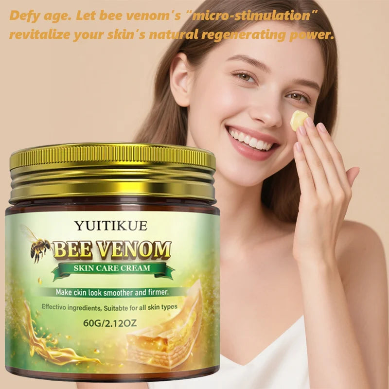 YUITIKUE Bee Venom Cream – Firming Anti-Aging Skin Moisturizer Anti-Aging Body Cream Zpaxo