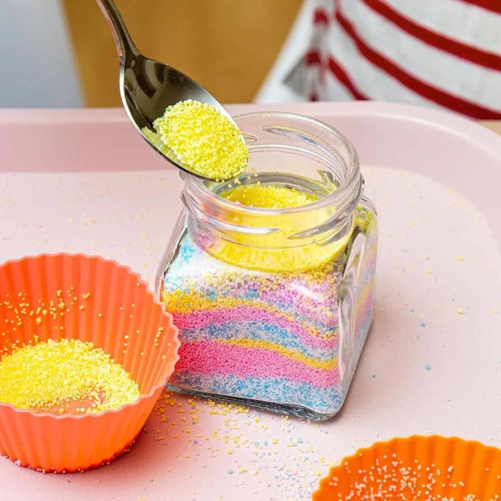 10-Color Pearl Sand Wax Particles – Ice Flower Candle Making Kit Candle Making Wax Zpaxo