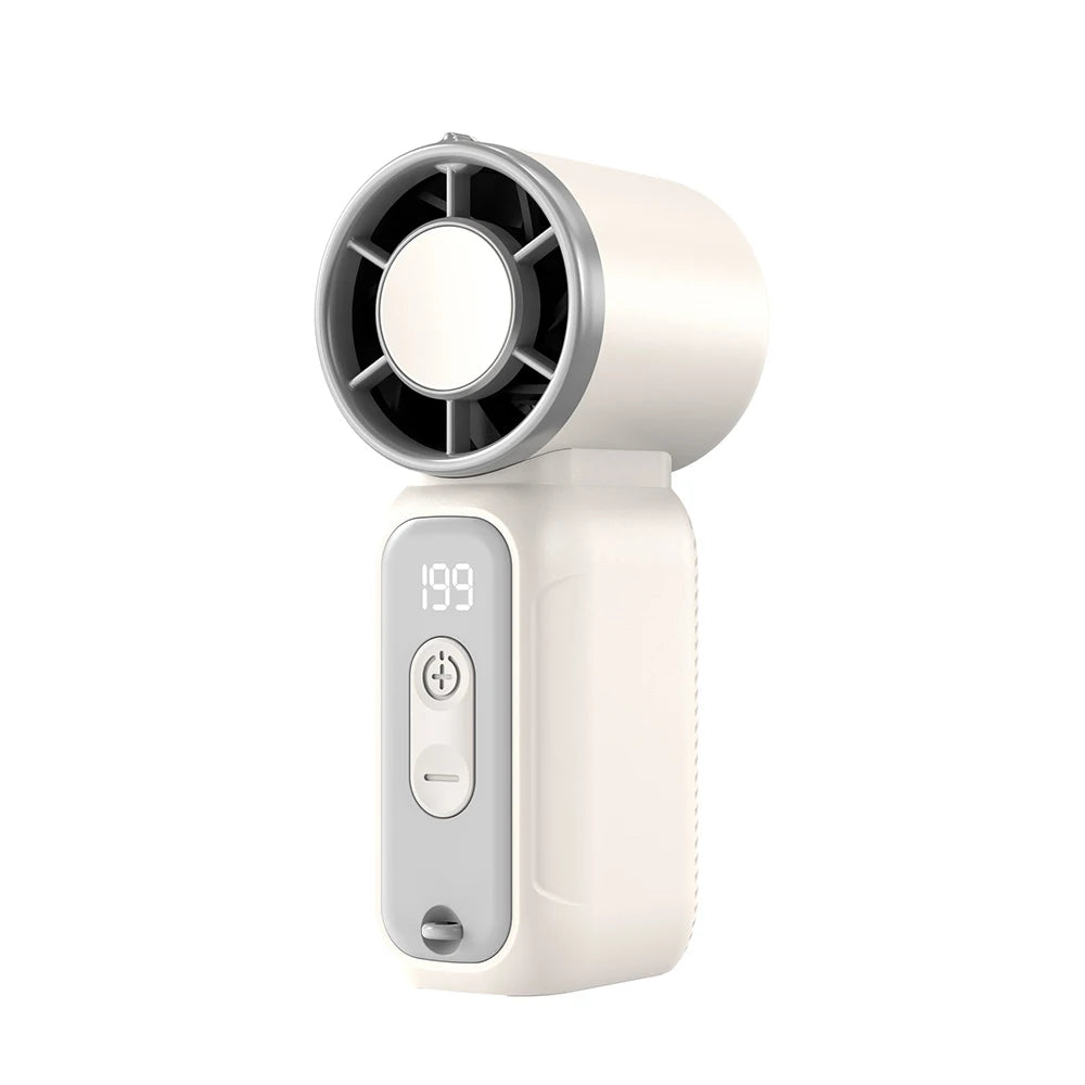 Portable Fan Mini Handheld USB Rechargeable Speed Air Cooler Pocket
