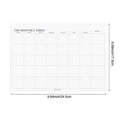 Weekly Planner Monthly Undated Agenda Notebook Schedules Study Korean