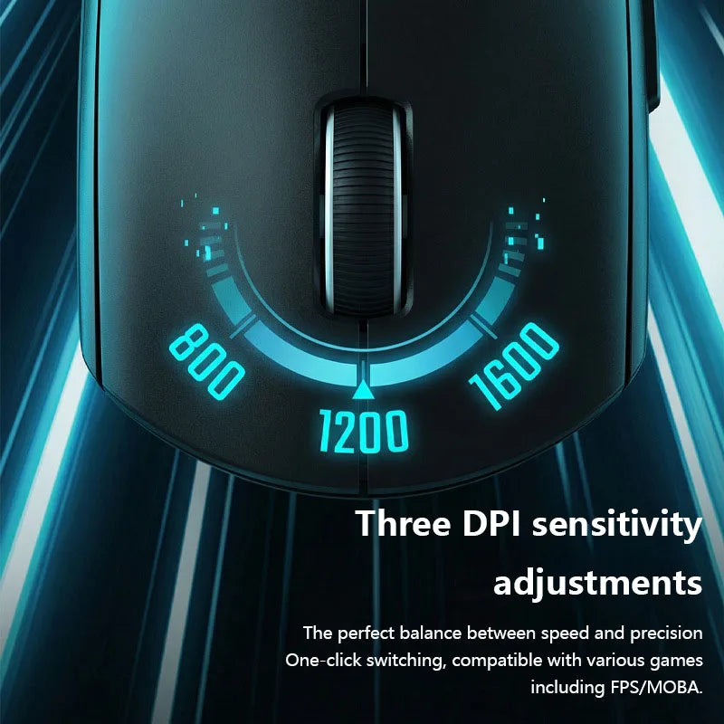 Bluetooth 5.2 Mouse 2.4G Wireless Mouse Dual-Mode Silent Mouse Rechargeable Gaming Mouse 1600DPI For Laptop Computer Win Mac OS Zpaxo