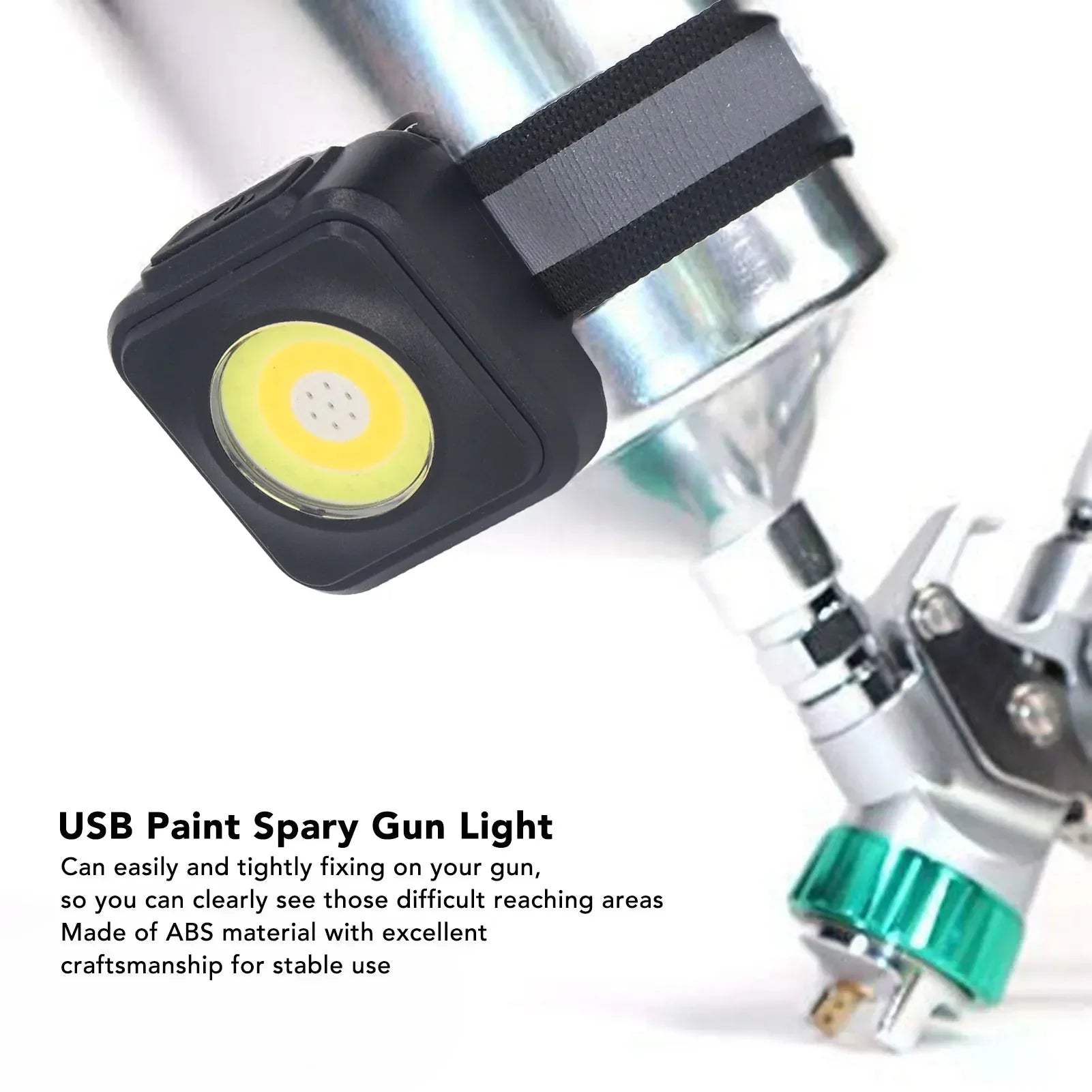 Portable USB Spray Paint Light – LED Car Garage Work Light