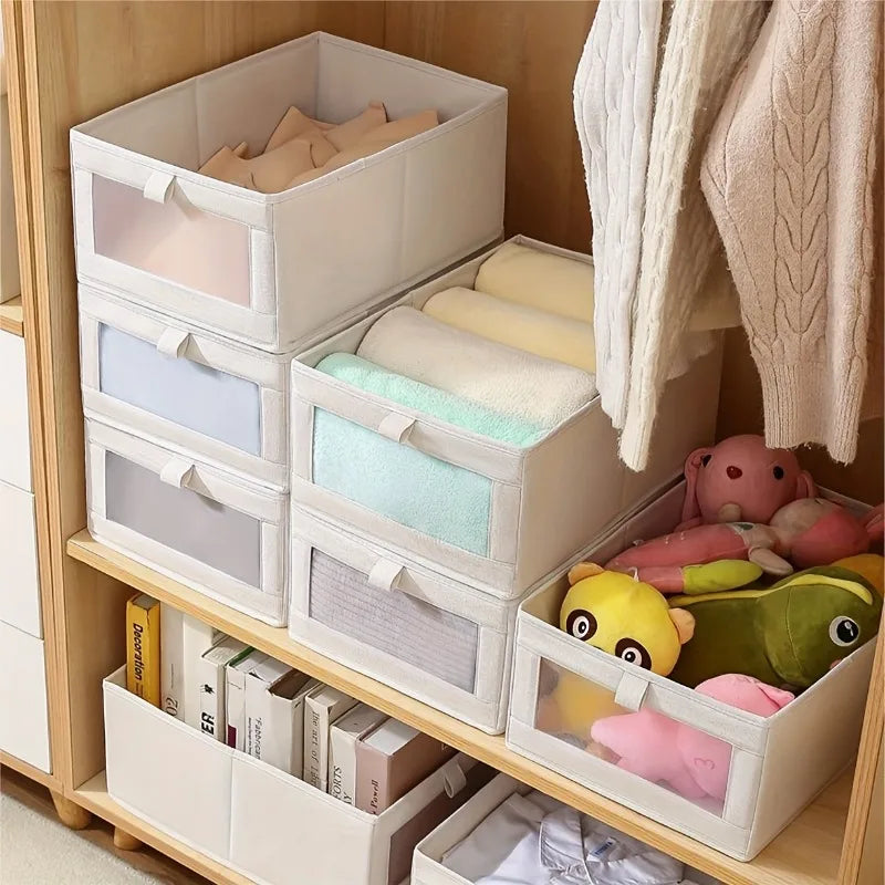 1 Foldable Wardrobe Storage Box Multifunctional Organizer Clothes