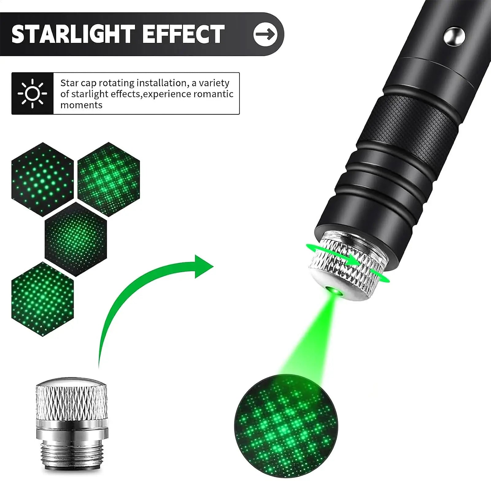 Bright Flashlight Rechargeable Light 4 Modes Flashlight for Hiking for Camping Outdoor Home Work Car Search Hiking Night Zpaxo