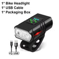 ZHIYU 1000LM USB Rechargeable T6 LED Bike Headlight – 6 Modes