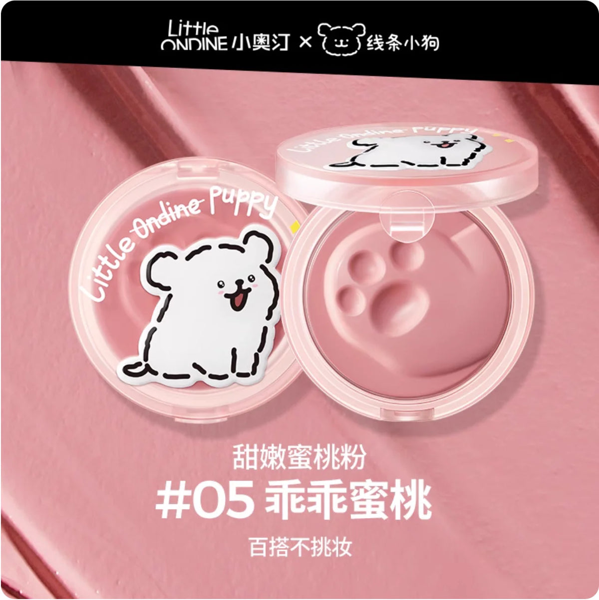 Little Ondina Puppy Blush Xiaoaoting Cream Cheek Colors Rippling Zpaxo 05