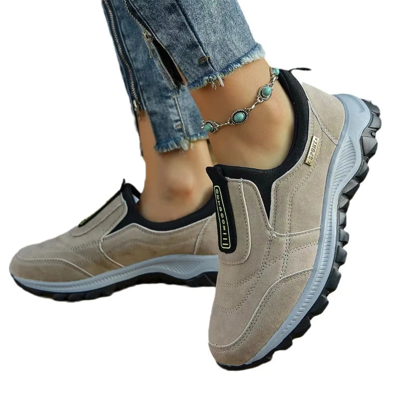 Large Classic Simple Walking Shoes Outdoor Casual Sports Men's Hiking Zpaxo 186 Khaki 50 China Mainland