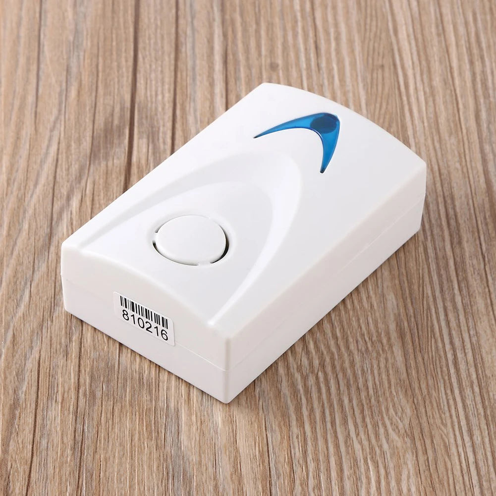 LED Wireless Smart Doorbell Volume Adjustable Office Door Bell Remote Zpaxo