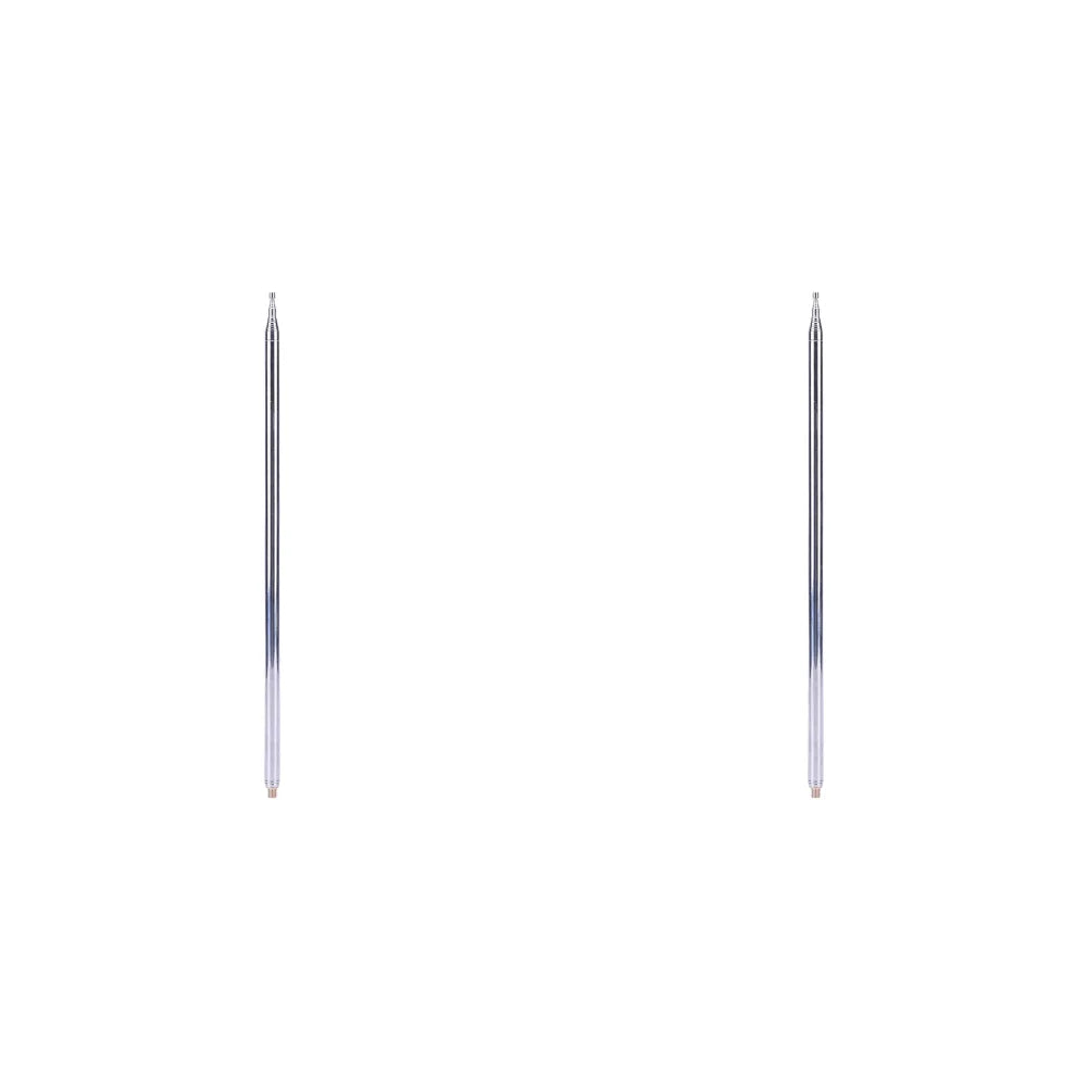5 6M Stainless Steel Telescopic Whips M10 Thread Replacement Antenna
