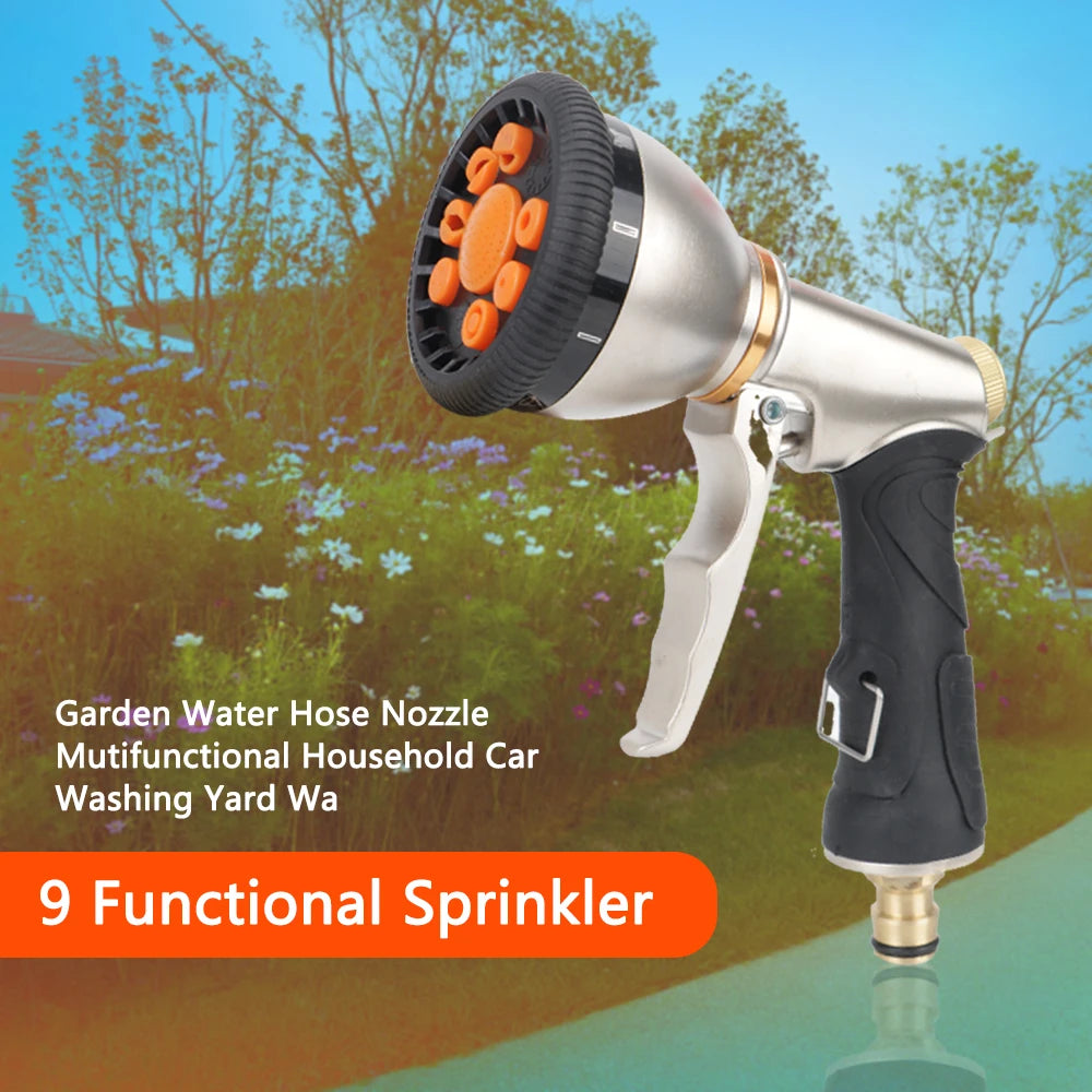 Irrigation Tool Car Washer Rotary Water Spray Gun Garden Watering
