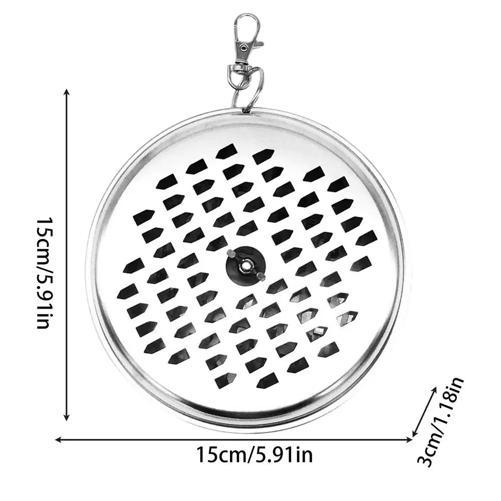 Outdoor Mosquito Coil Holder Portable Fishing Camping Hanging Plate