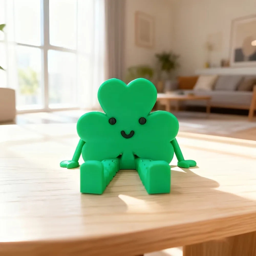 Irish Blessing Mini Shamrock Statue Lucky Charm Decoration Celtic