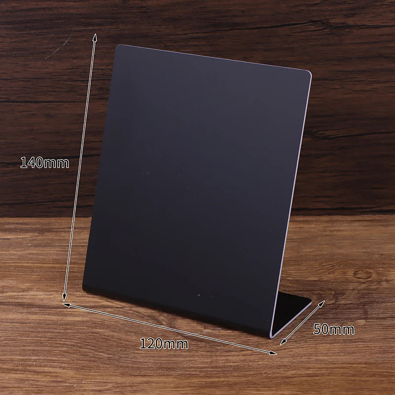 NFC White Black Blank Pattern 13.56MHz NFC215 Chip 504Bytes Patternless Social Media RFID NFC Google Review Stand Display Zpaxo Black 120mm