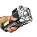 ESMARTER 800-Lumen Rechargeable Tactical Flashlight | IPX6 COB