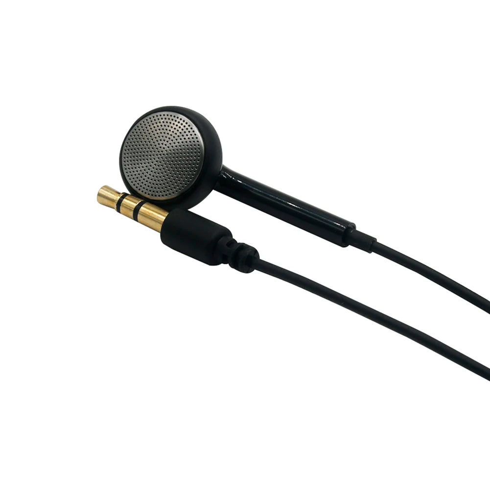 Single Side Wired Earbud Walkie Talkie Mono Headphone Anti-noise Ear Protective Device Teamwork Surveillance Accessory Zpaxo China Mainland