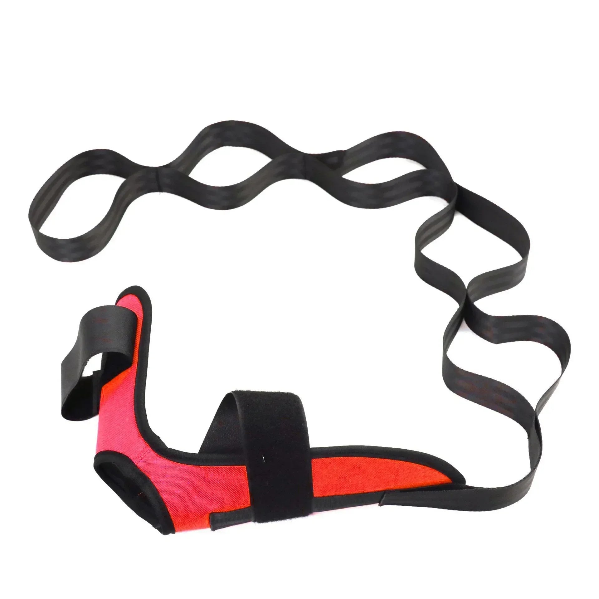 Yoga Leg Stretcher Strap – Ballet, Dance & Gymnastics Flex Belt Yoga Stretch Strap Zpaxo Red