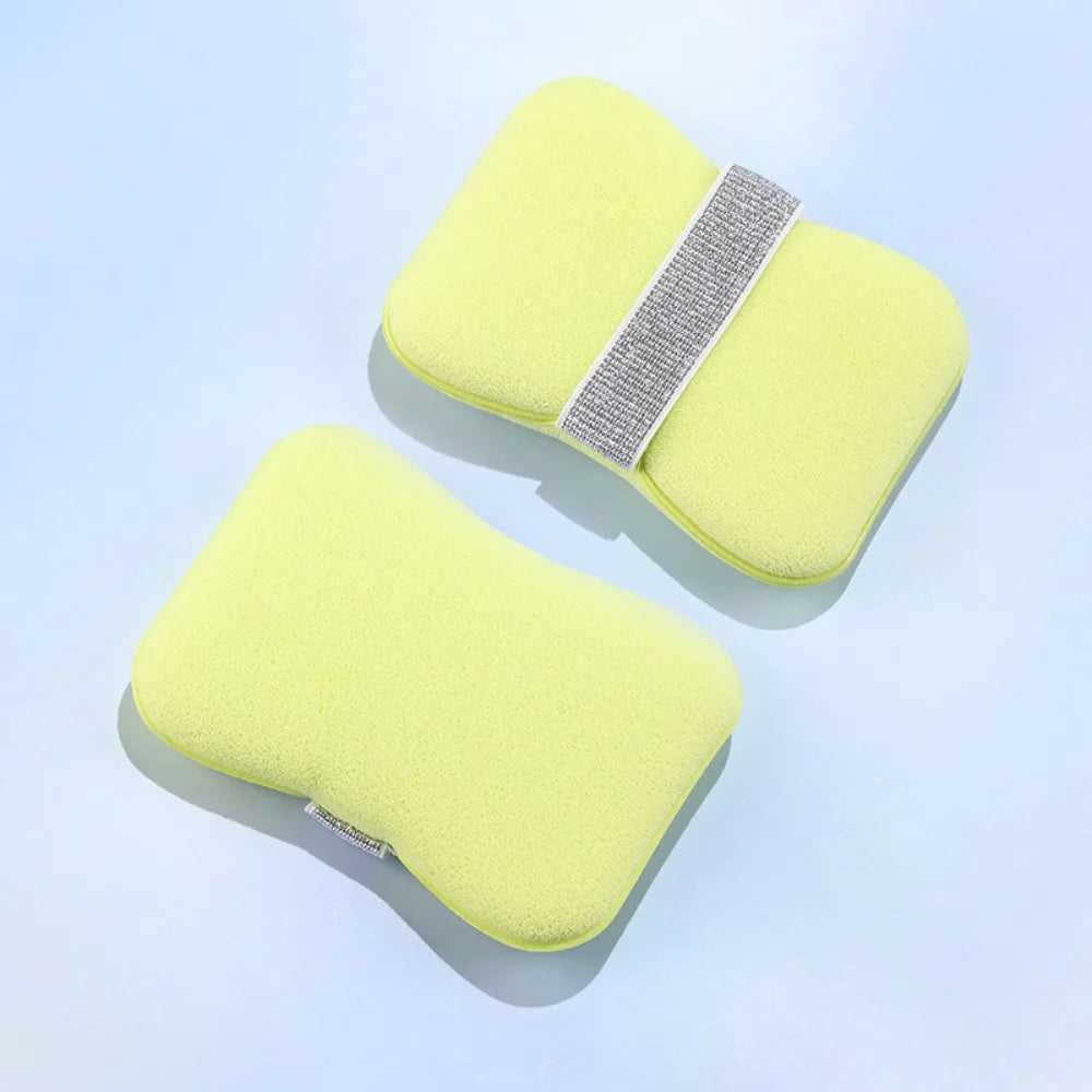 Soap Saver Foaming Mesh Bag – Exfoliating Body Scrubber Sponge Bath Scrubber Sponge Zpaxo 1PC yellow