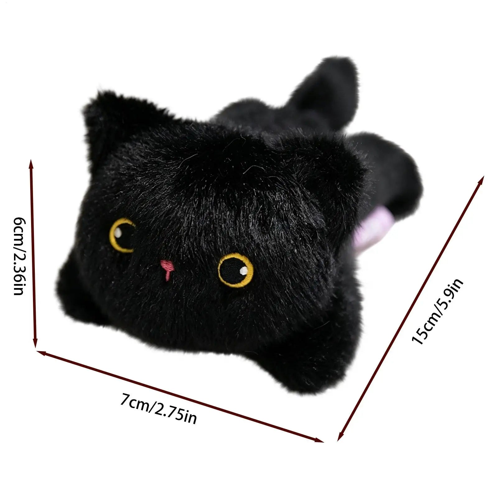 Funny Bumper Magnets Plush Animal Interactive Toys Cartoon Decals