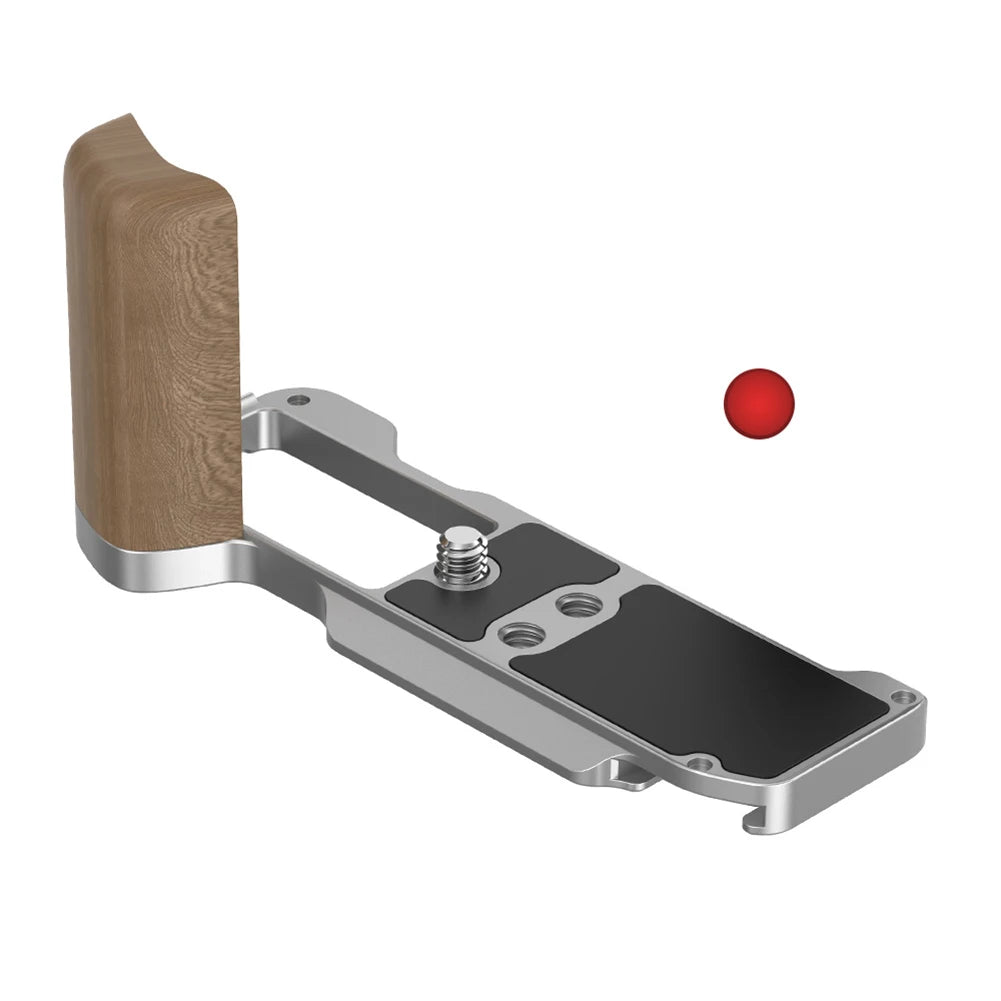Wooden Camera Hand Grip Aluminum Base L Board L-shape Mount Plate