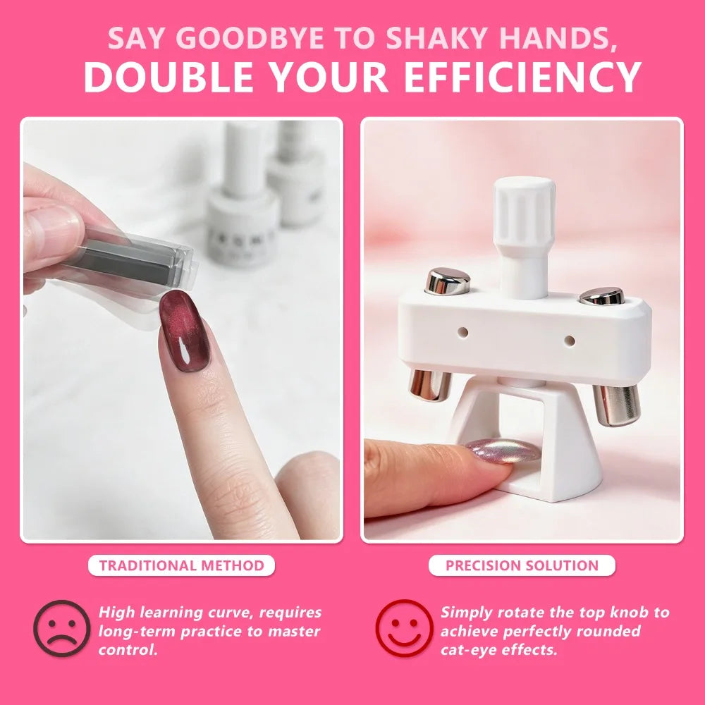 Powerful Automatic Cat S Eye Magnet Rotatable Whipping Design Wide Zpaxo