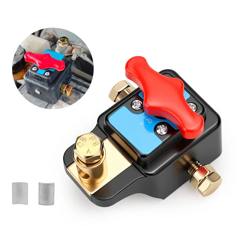 12V/24V Rotary Battery Disconnect Switch – 300A Cut-Off