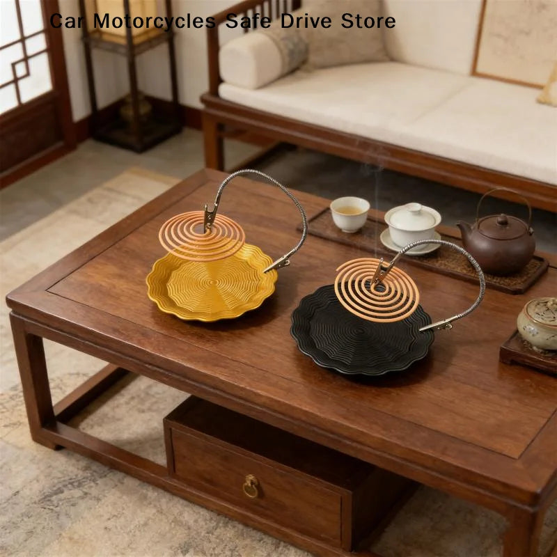 CMNew Multifunctional Iron Mosquito Coil Holder Portable Detachable