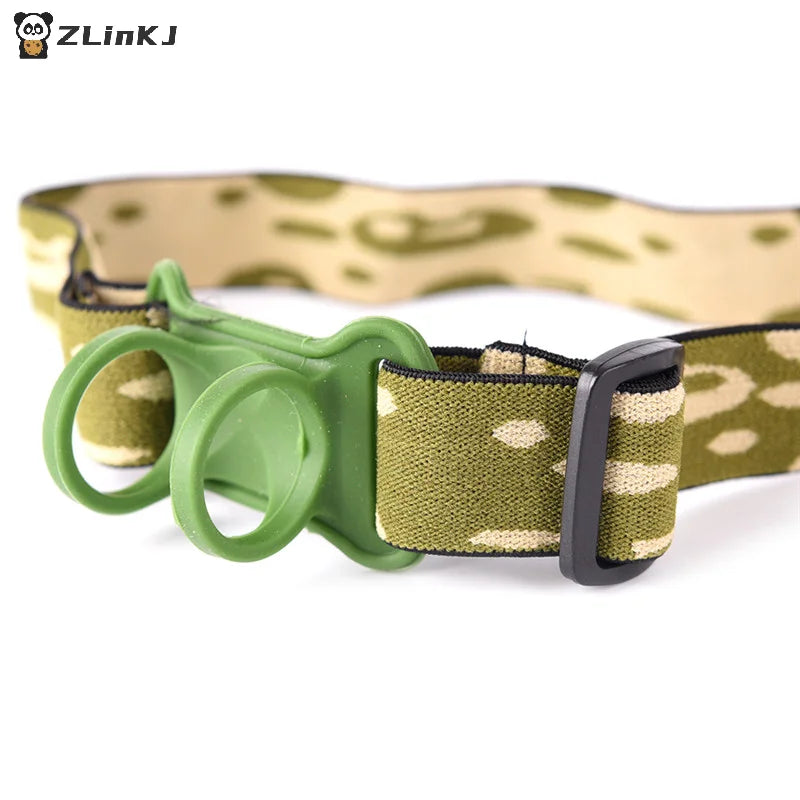 Head Strap Headband 18650 Headlight Flashlight Lamp Torch Headlamp Zpaxo