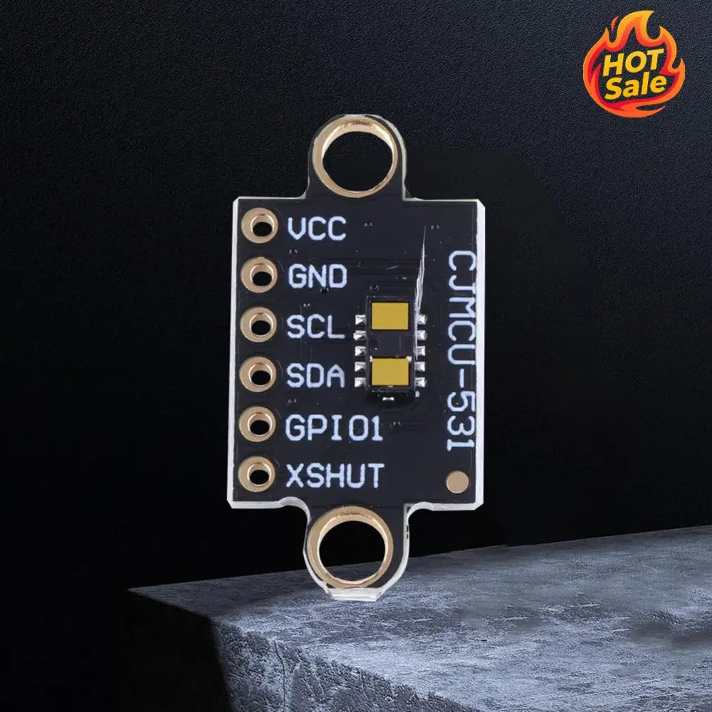 VL53L1X Flight Distance Measurement Sensor Distance 400cm Measurement ToF Ranging Distance Measurement Sensor for Arduino Zpaxo