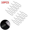 1 10 50 Universal Anti-lost Sim Card Pin Eject Needle Remover Iphone Zpaxo 10PCS