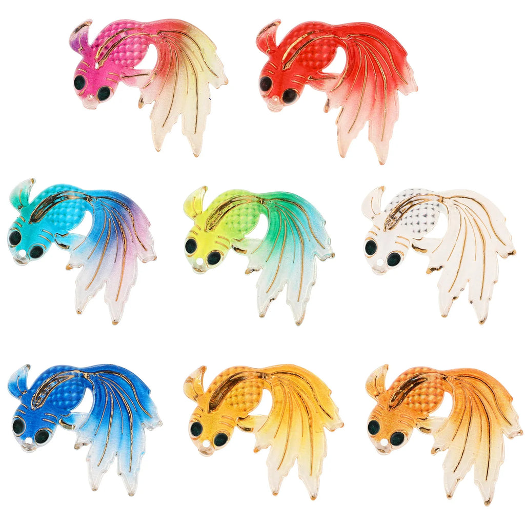 Mini Goldfish Decoration Fish Ornaments Lifelike Decor Micro