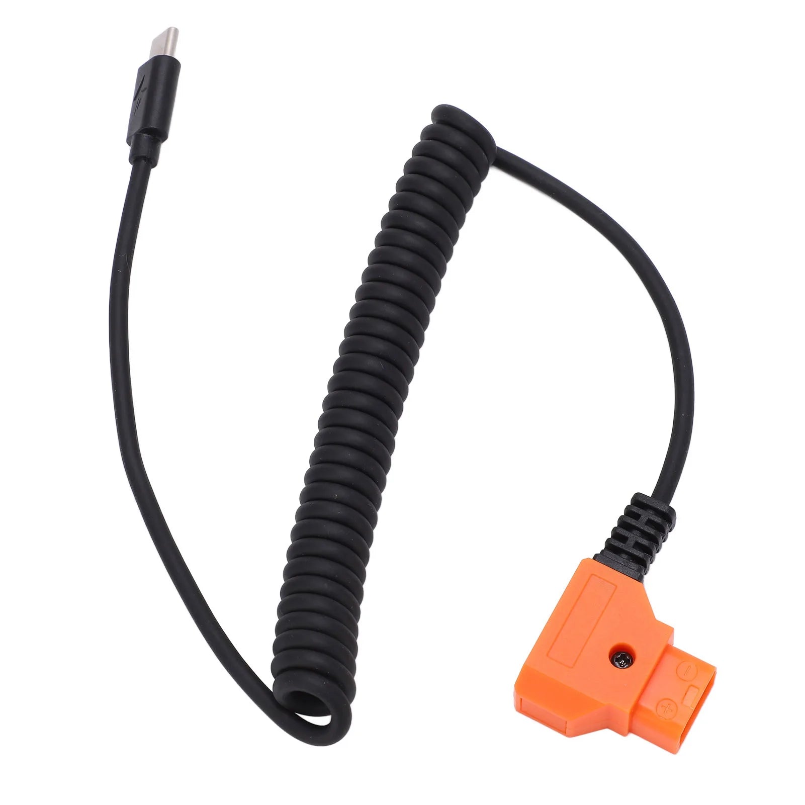 USB C Power Flexible Cable D Tap Coiled Cord V Mount Battery Supply