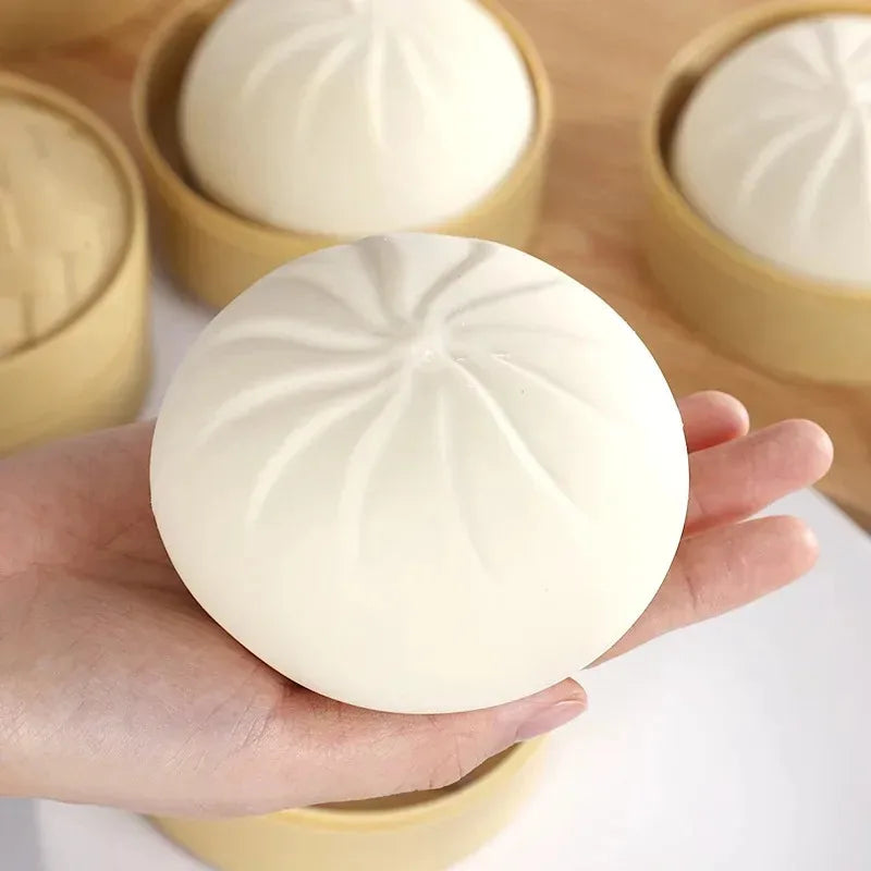 Creative Fake Buns Simulated Craft Bun Shape Ventilated Pressure