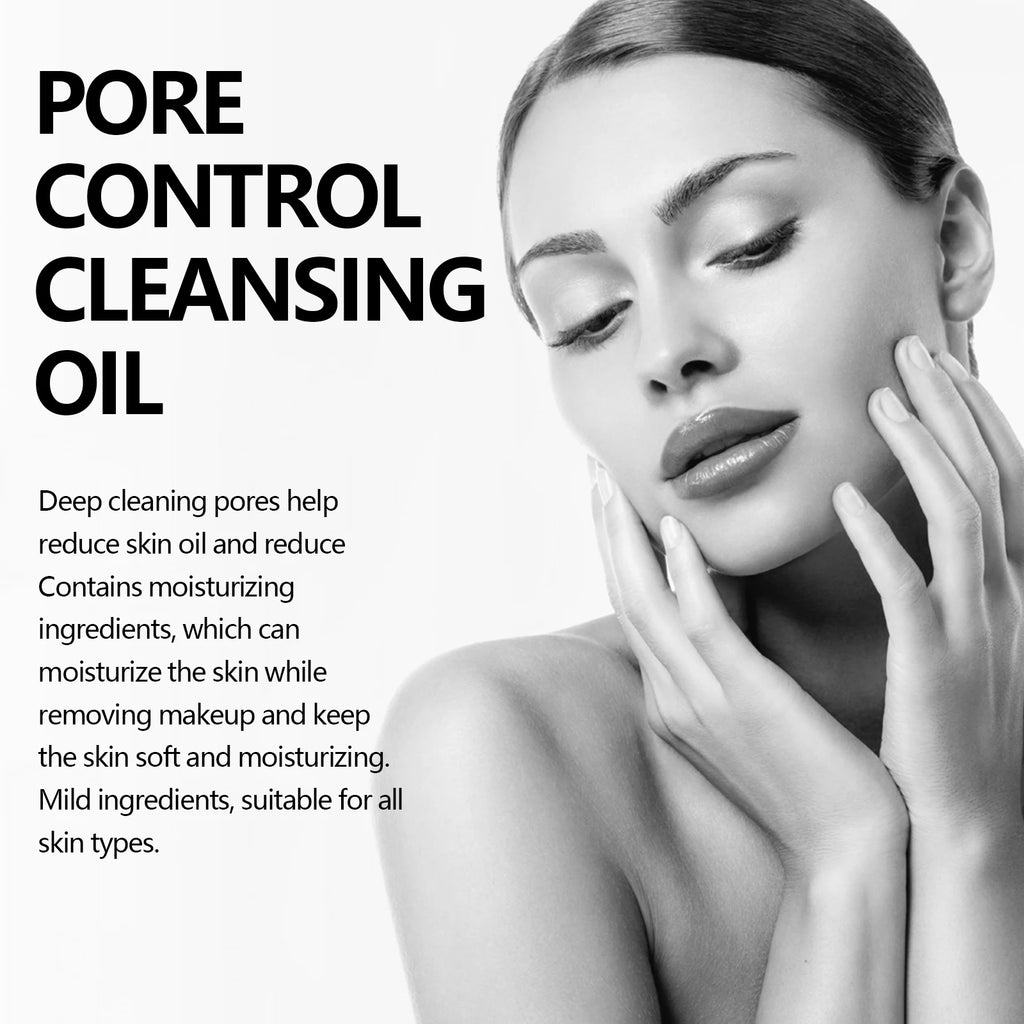 Hoygi Pore Control Cleansing Oil – Makeup Remover for All Skin Facial Cleansing Oil Zpaxo