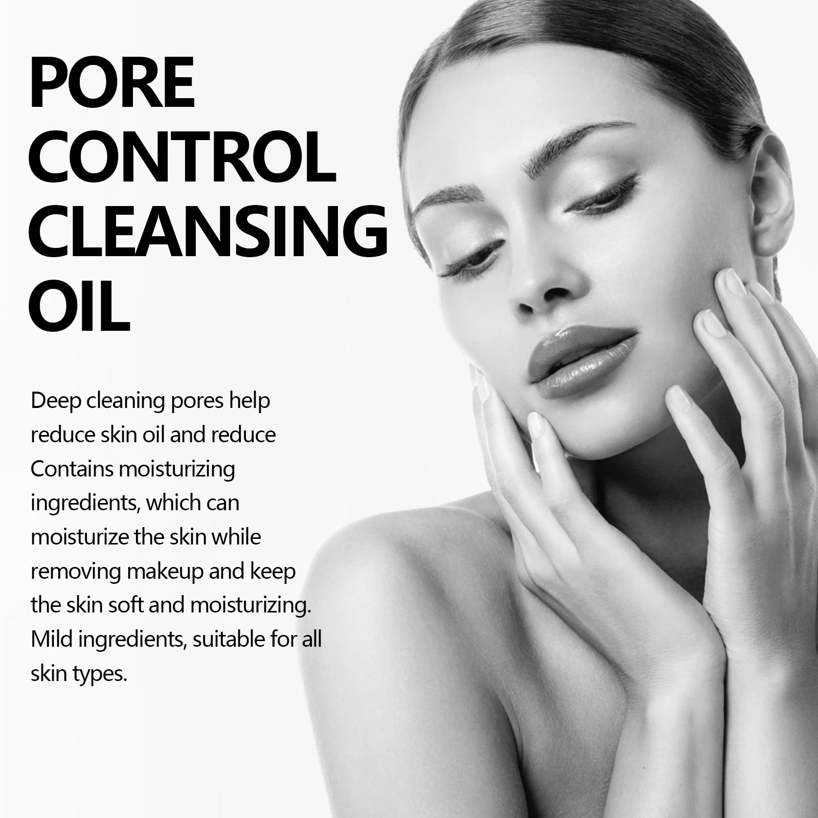 Hoygi Pore Control Cleansing Oil – Makeup Remover for All Skin Facial Cleansing Oil Zpaxo