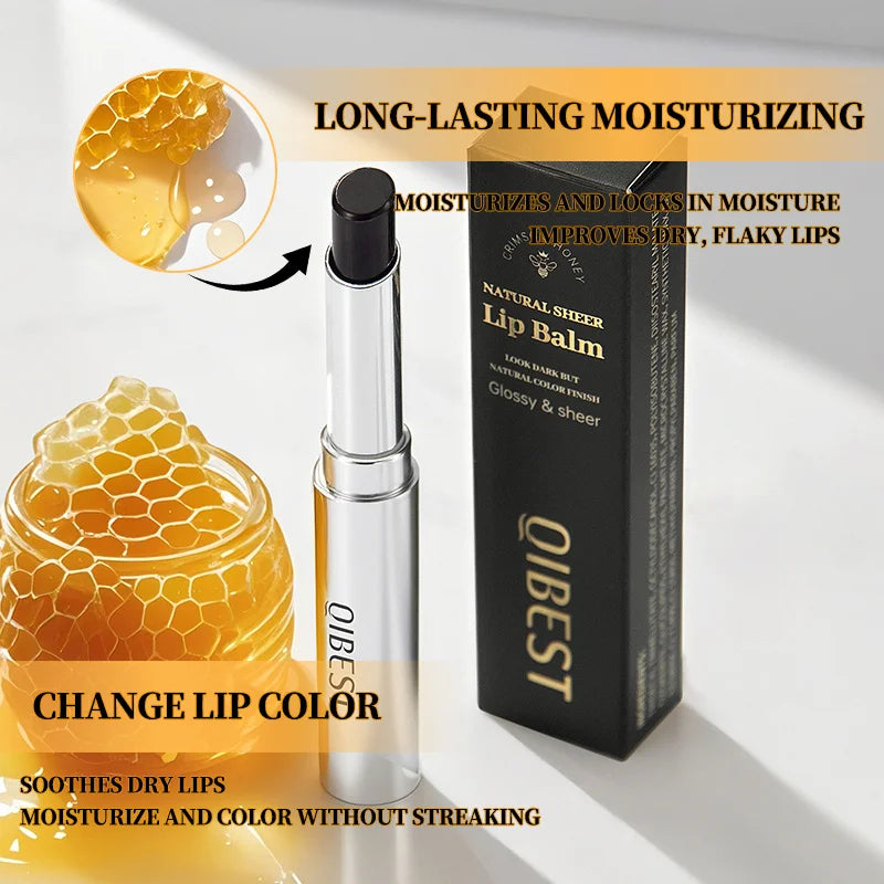 Black Honey Lipstick Natural Color Nourishing High Moisturizing Volumizing Lipstick Colored Lipstick Zpaxo