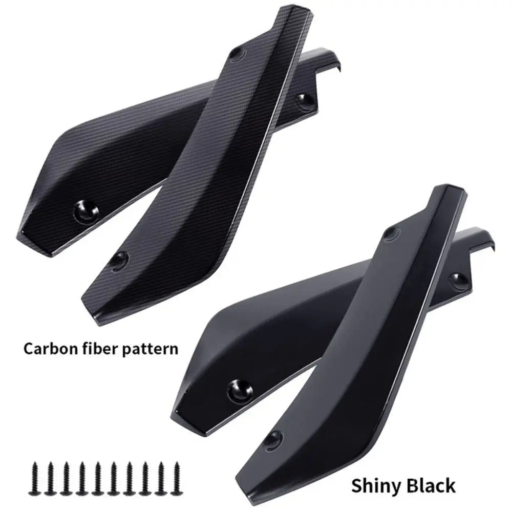 Carbon Fiber Material Rear Corner Scratch Protector Diffuser Car Zpaxo