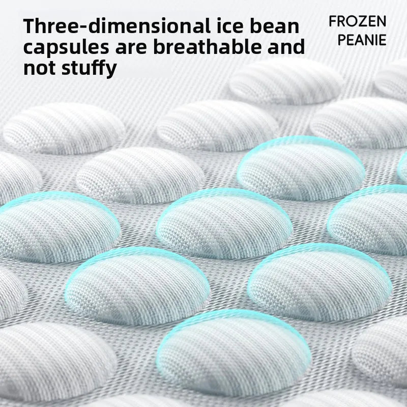 Ice Silk Cooling Dog & Cat Bed – Oval Breathable Pet Nest