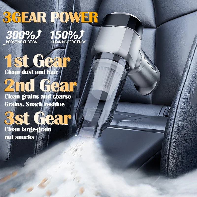 Cordless Handheld Car Vacuum Cleaner 99987Pa Strong Suction Portable Zpaxo